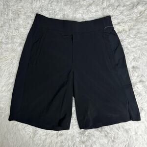 Athleta Brooklyn Bermuda Shorts Black Longer Length Women's Size 2 NWOT